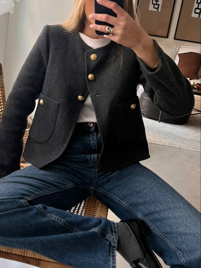 Lorel | Blazer Estética del dinero viejo