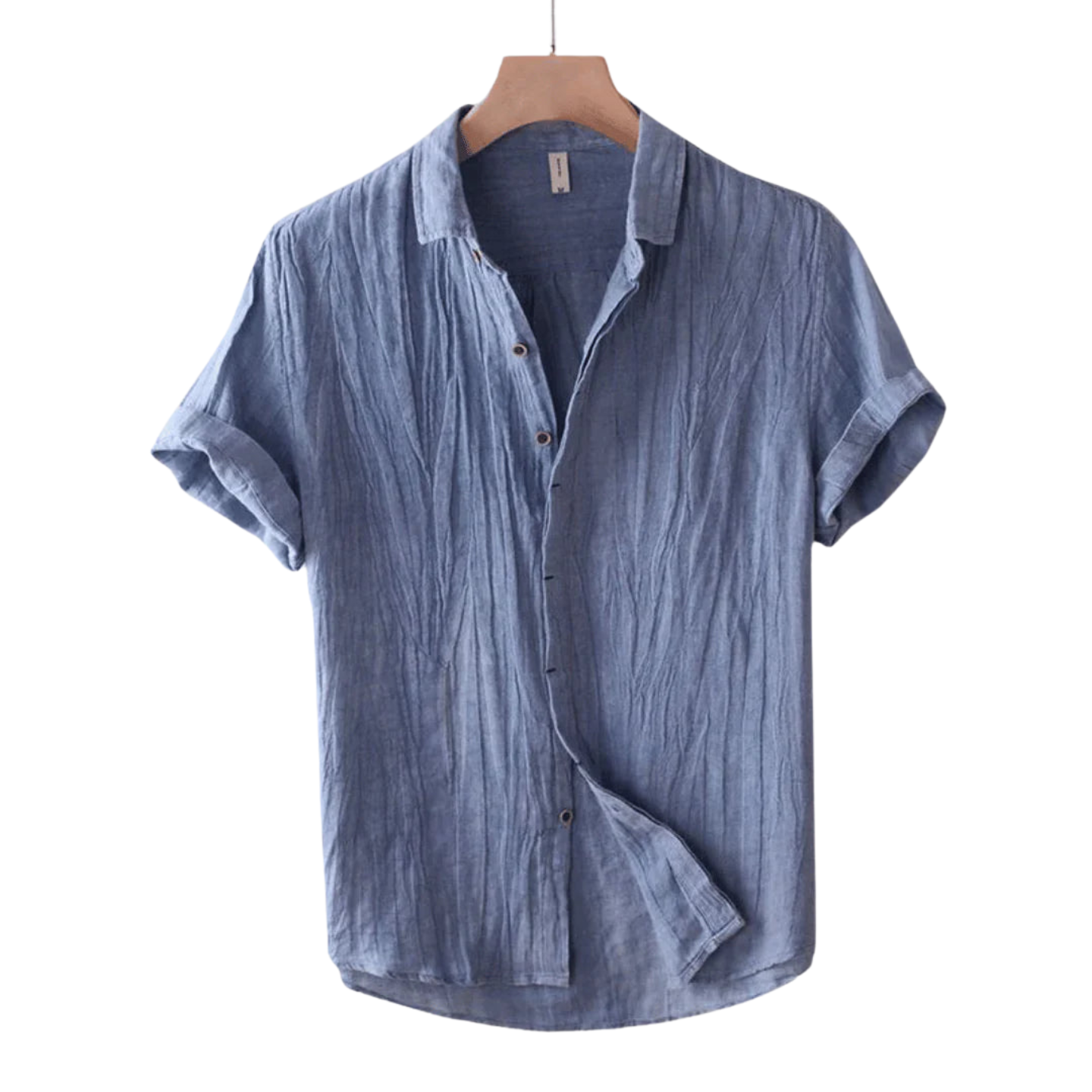 Lorel | Camisa Elegante De Manga Corta Con Botones