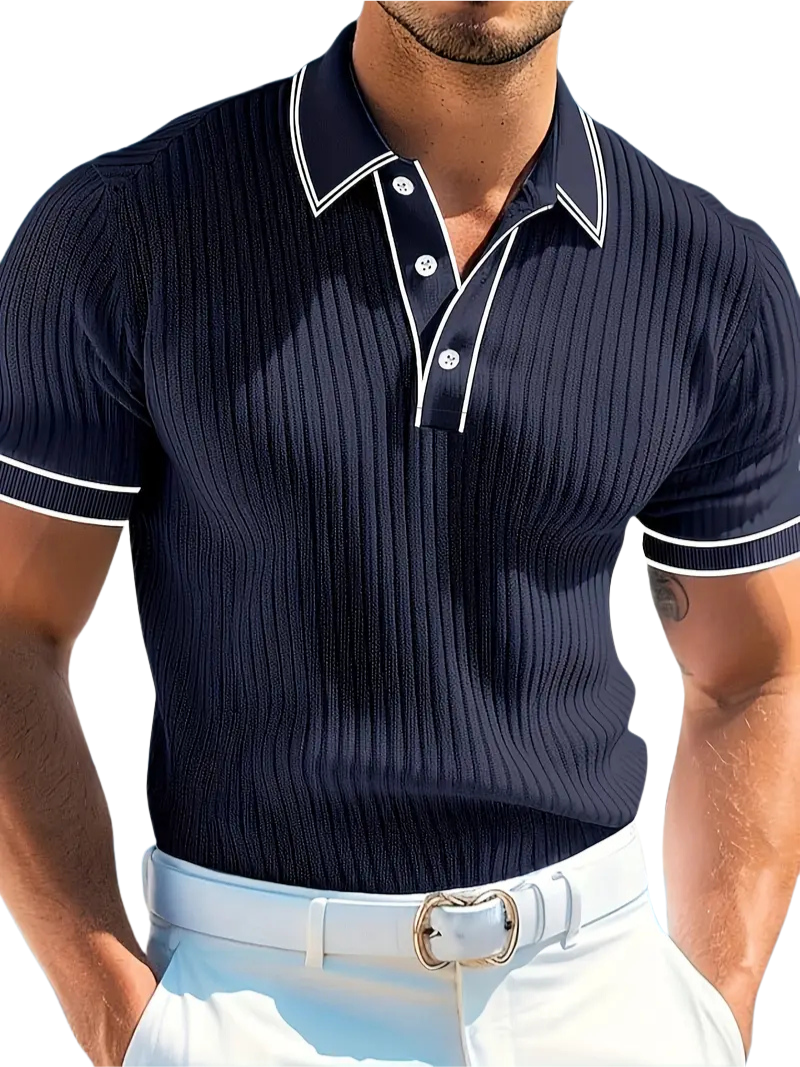 Lorel | Polo elegante de manga corta