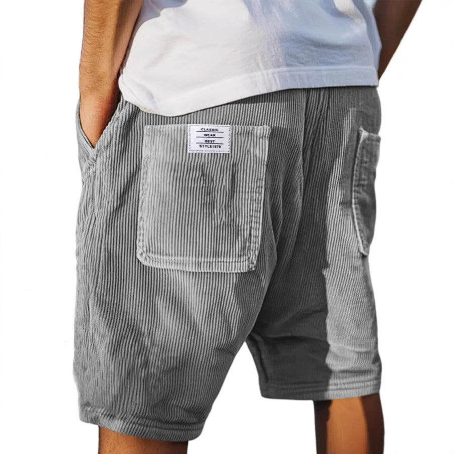 Lorel | Pantalones cortos de terciopelo elegantes