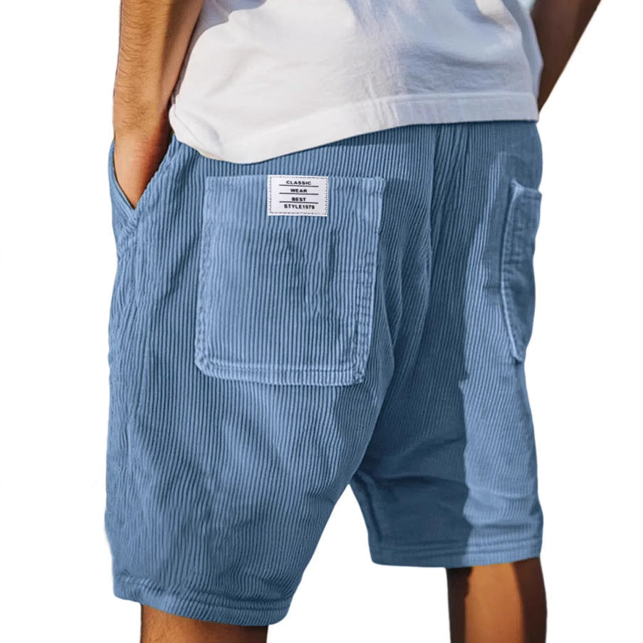 Lorel | Pantalones cortos de terciopelo elegantes