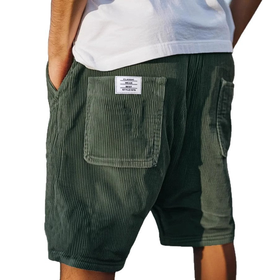 Lorel | Pantalones cortos de terciopelo elegantes