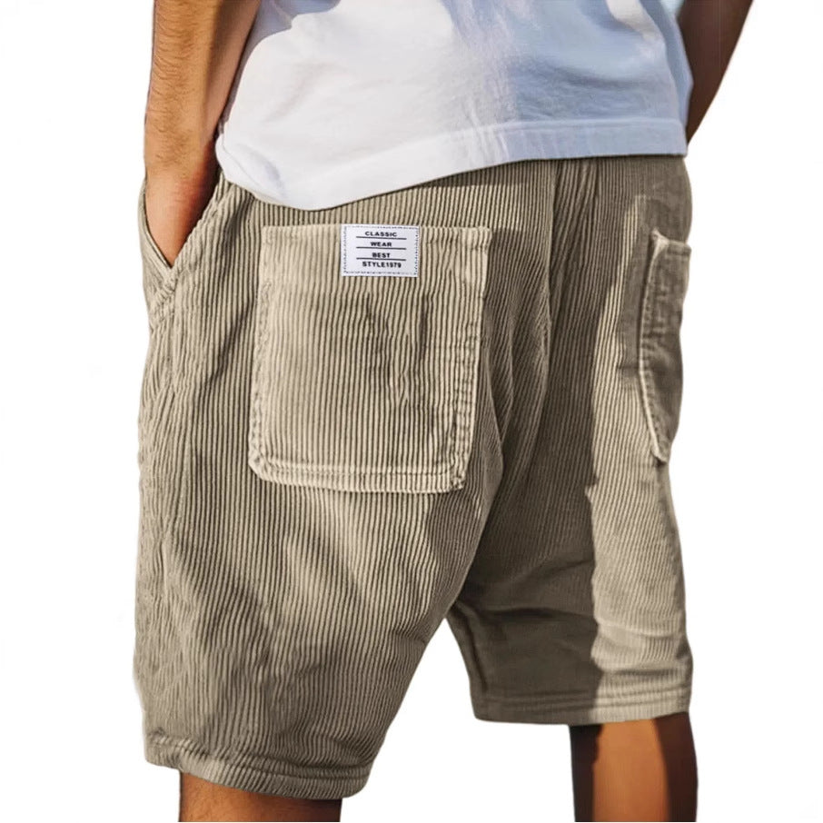 Lorel | Pantalones cortos de terciopelo elegantes