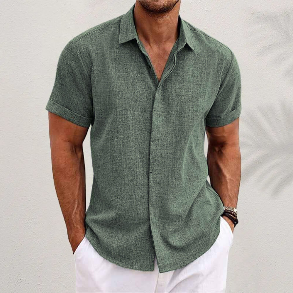 Lorel | Camisa clásica de lino