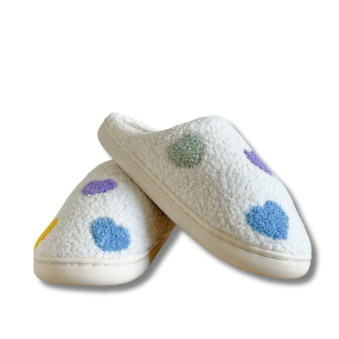 Lorel | Zapatillas de corazón de colores