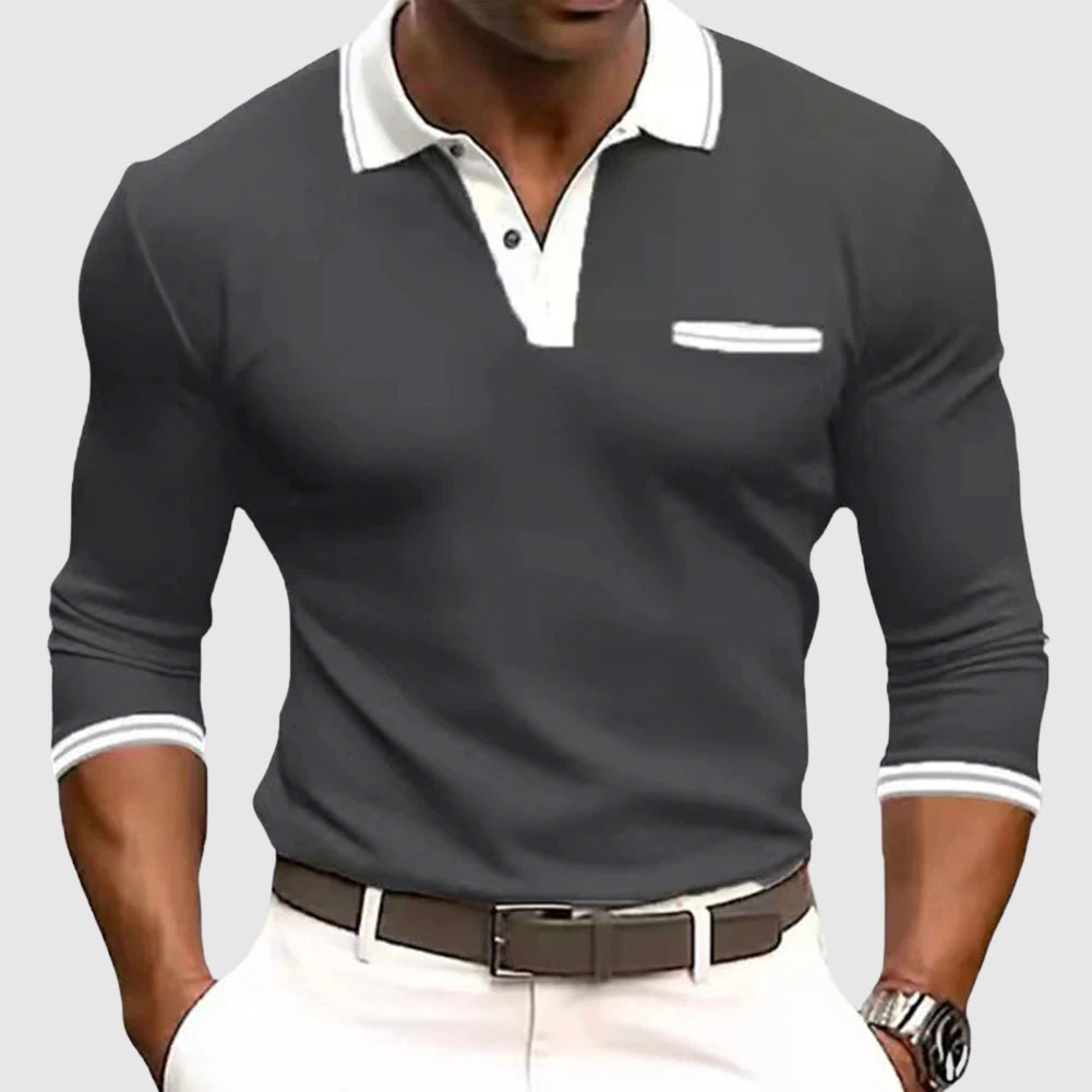 Lorel | Camisa con elegantes detalles en contraste