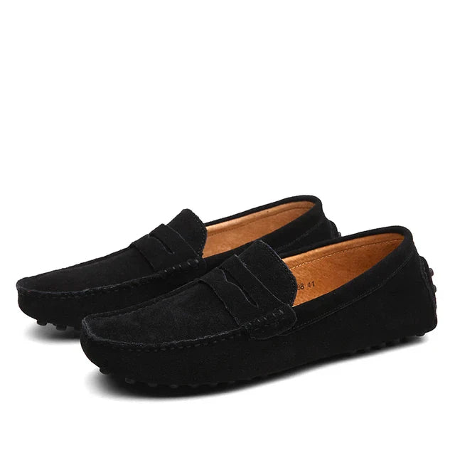 Lorel | Mocasines de ante Marina