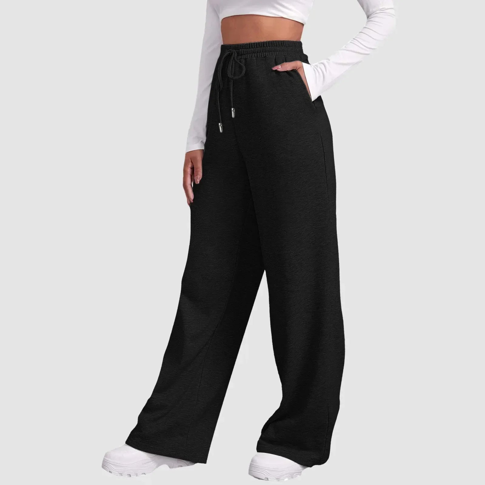 Lorel | Joggers de pernera ancha con ajuste relajado