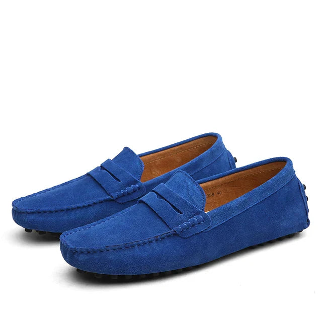 Lorel | Mocasines de ante Marina