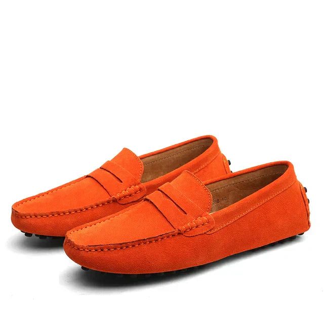 Lorel | Mocasines de ante Marina
