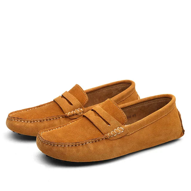 Lorel | Mocasines de ante Marina