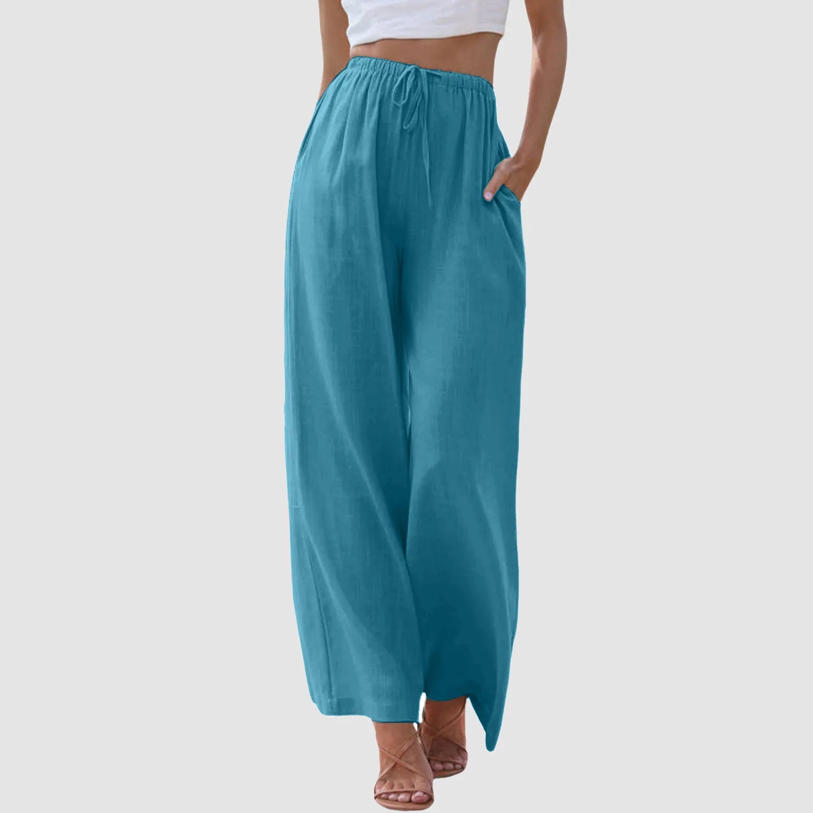 Lorel | Pantalones anchos de cintura alta