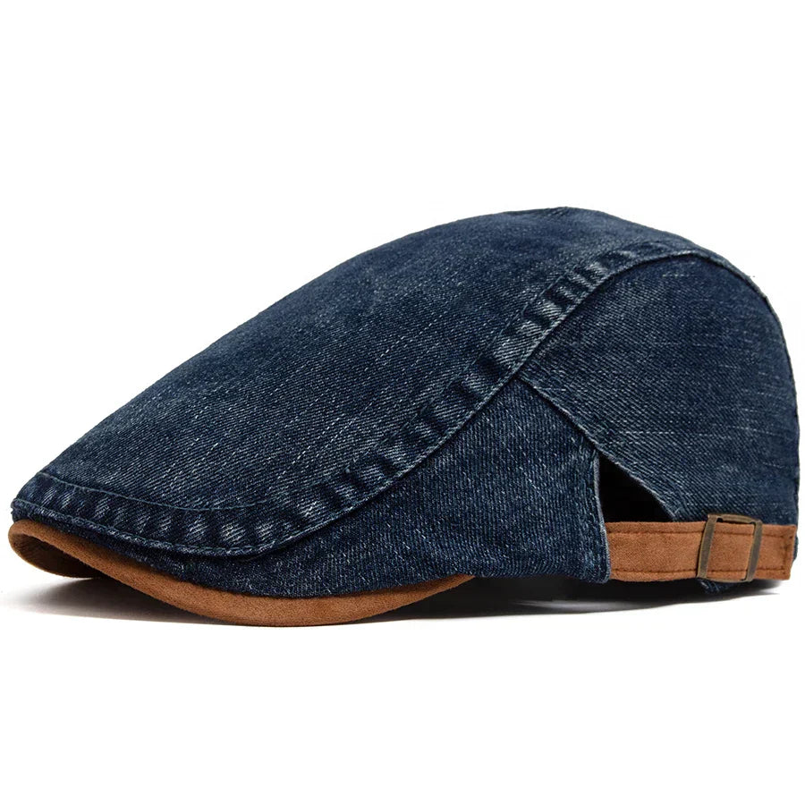 Lorel | Gorra plana vaquera premium: estilo atemporal y comodidad diaria