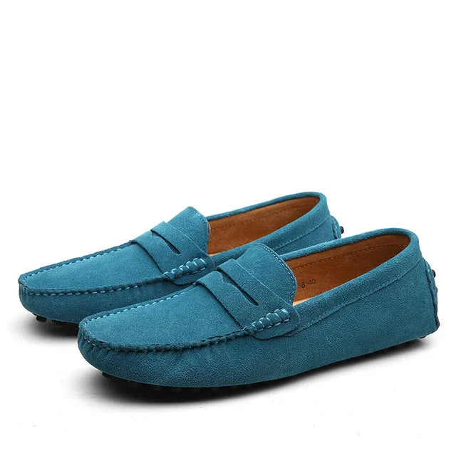 Lorel | Mocasines de ante Marina