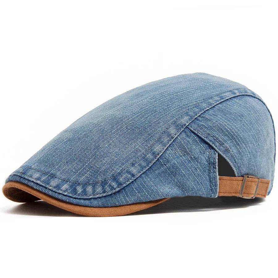 Lorel | Gorra plana vaquera premium: estilo atemporal y comodidad diaria