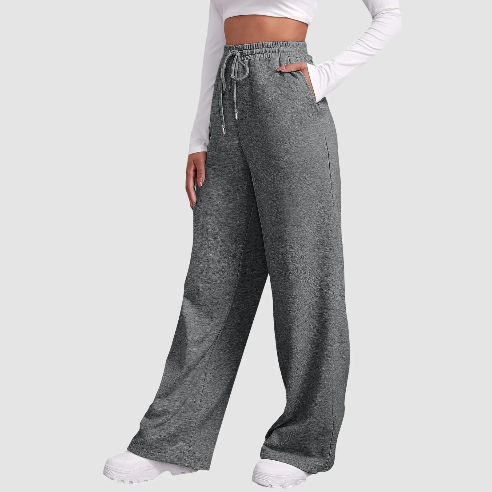 Lorel | Joggers de pernera ancha con ajuste relajado