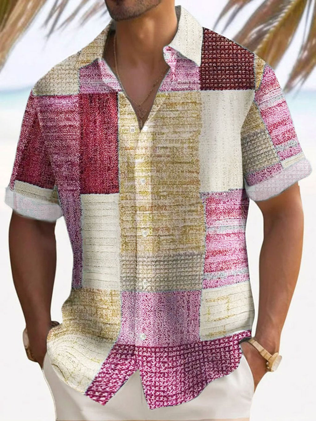 Lorel | Camisa elegante de manga corta