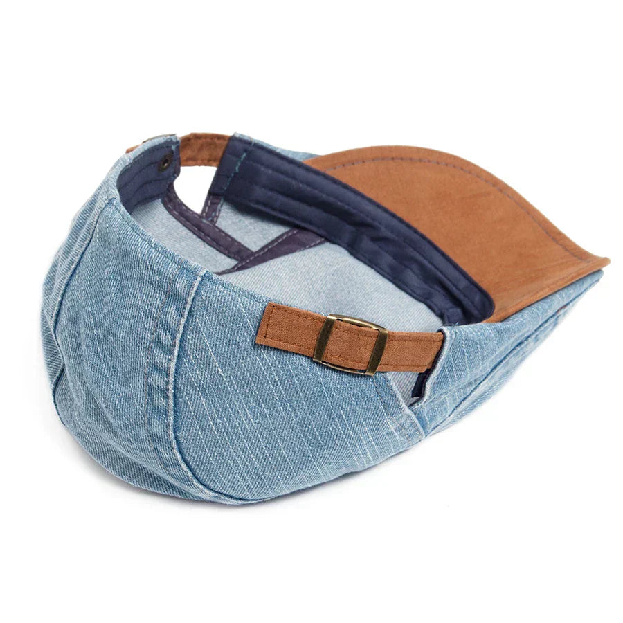 Lorel | Gorra plana vaquera premium: estilo atemporal y comodidad diaria