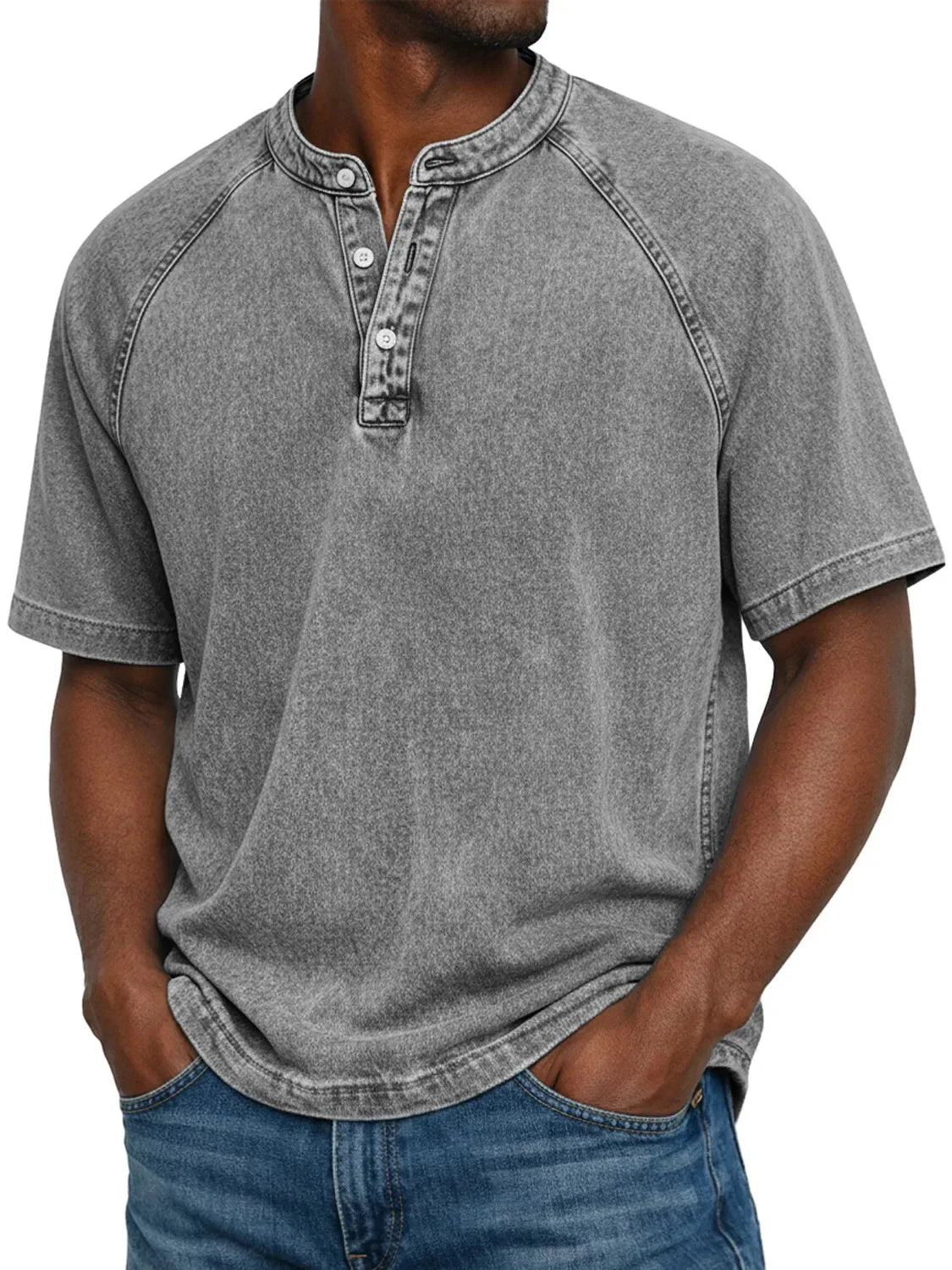 Lorel | Camisa vintage con botones para hombre