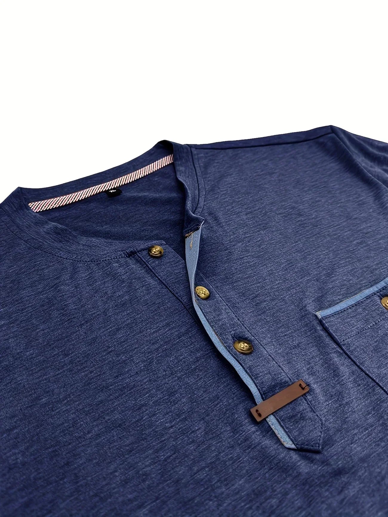 Lorel | Camiseta elegante con cuello redondo y bolsillo