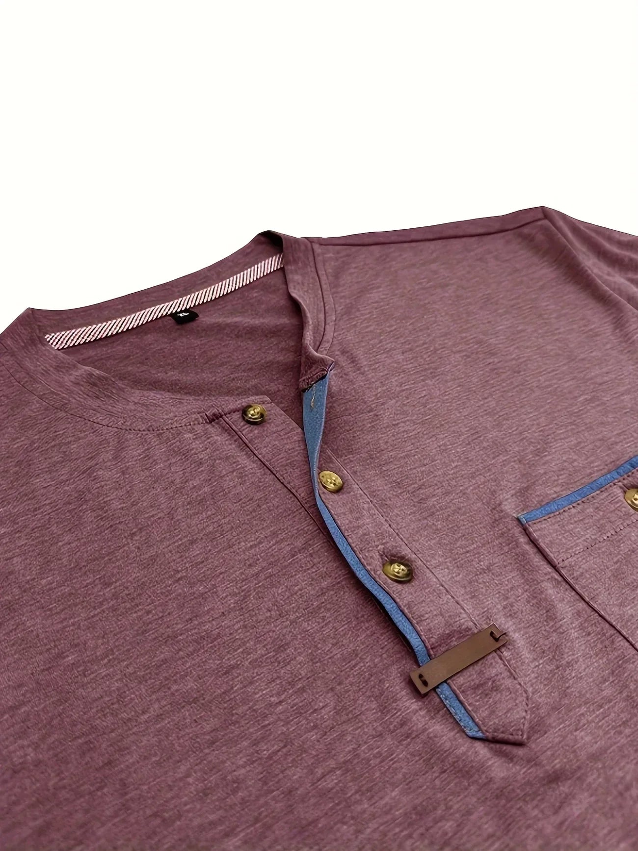 Lorel | Camiseta elegante con cuello redondo y bolsillo