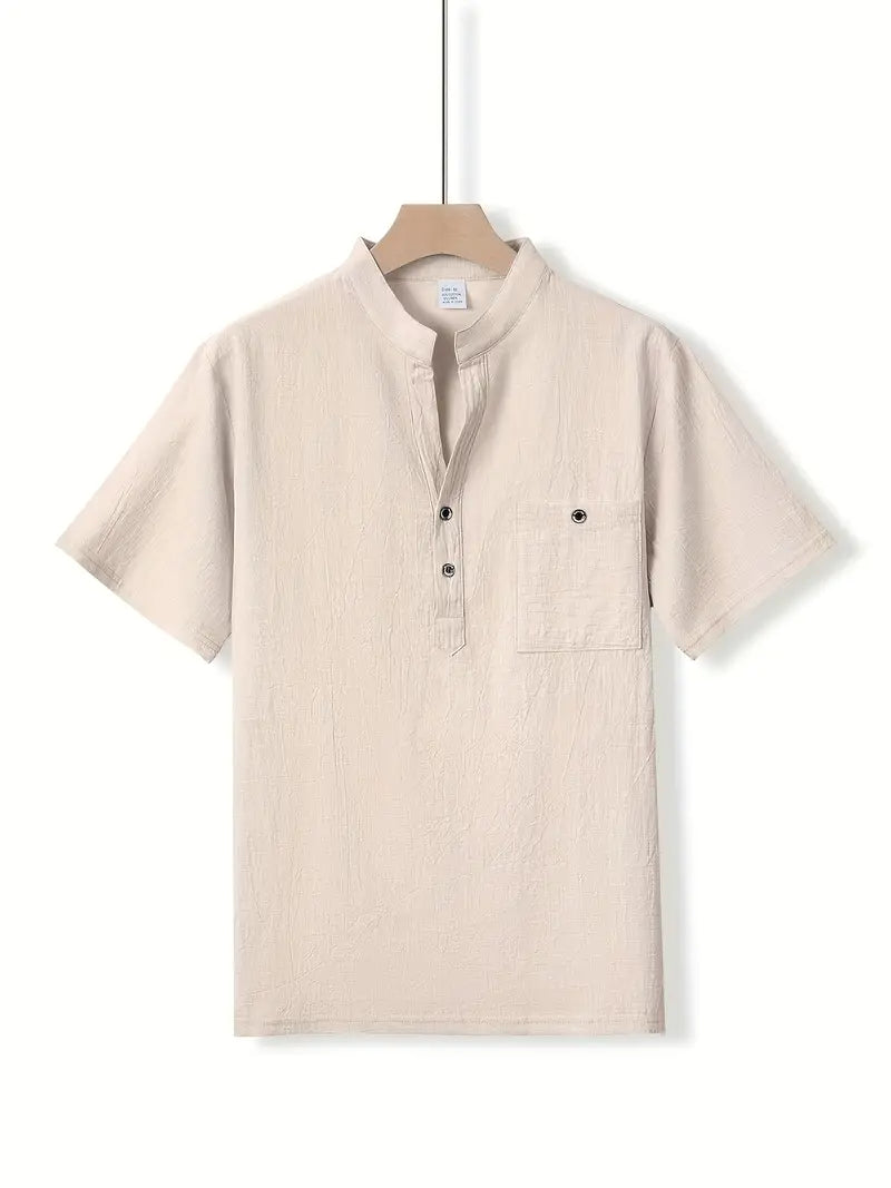 Lorel | Camisa elegante de manga corta