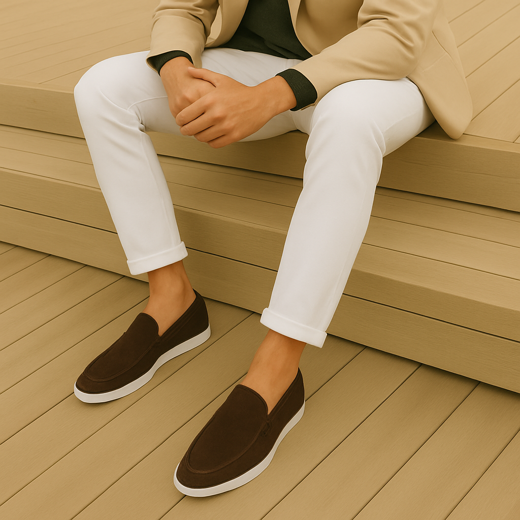 Lorel | Mocasines de ante elegantes