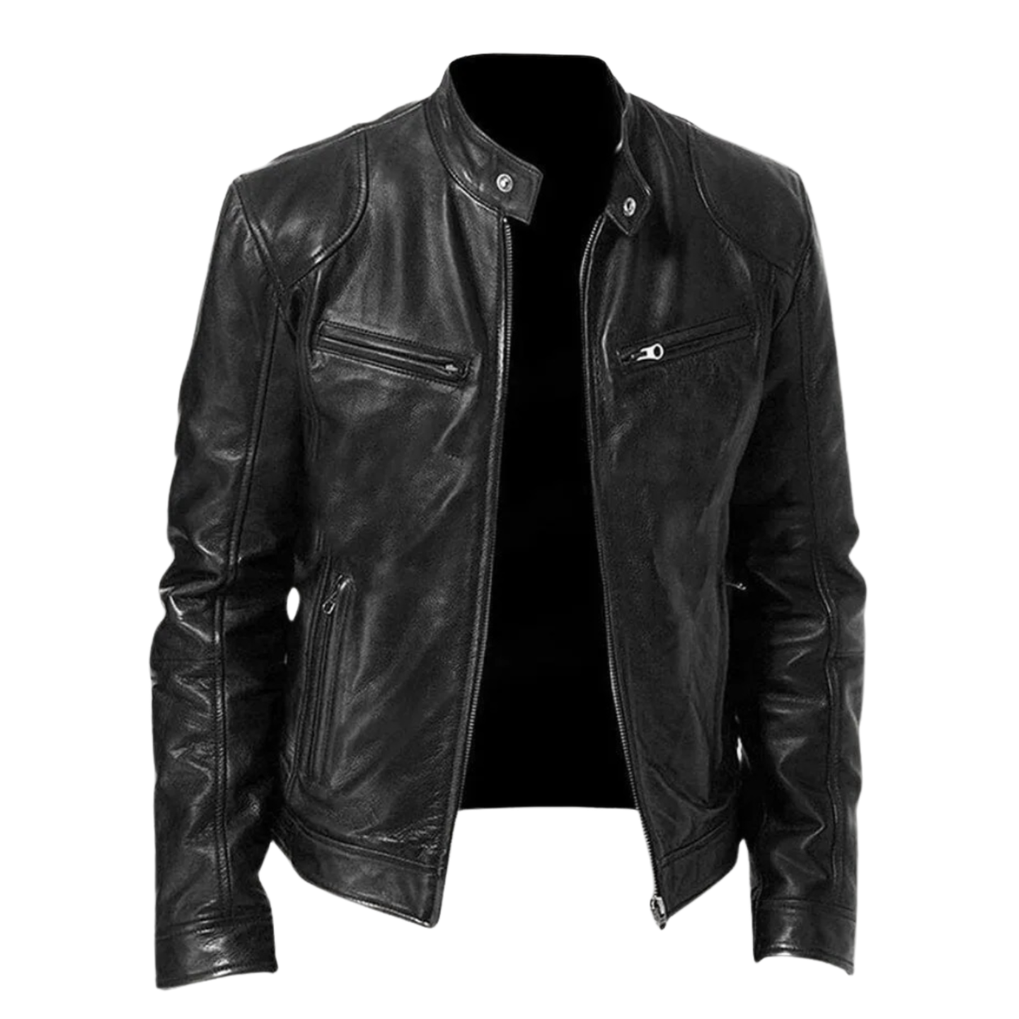 Lorel | Chaqueta de cuero hecha a mano para hombre