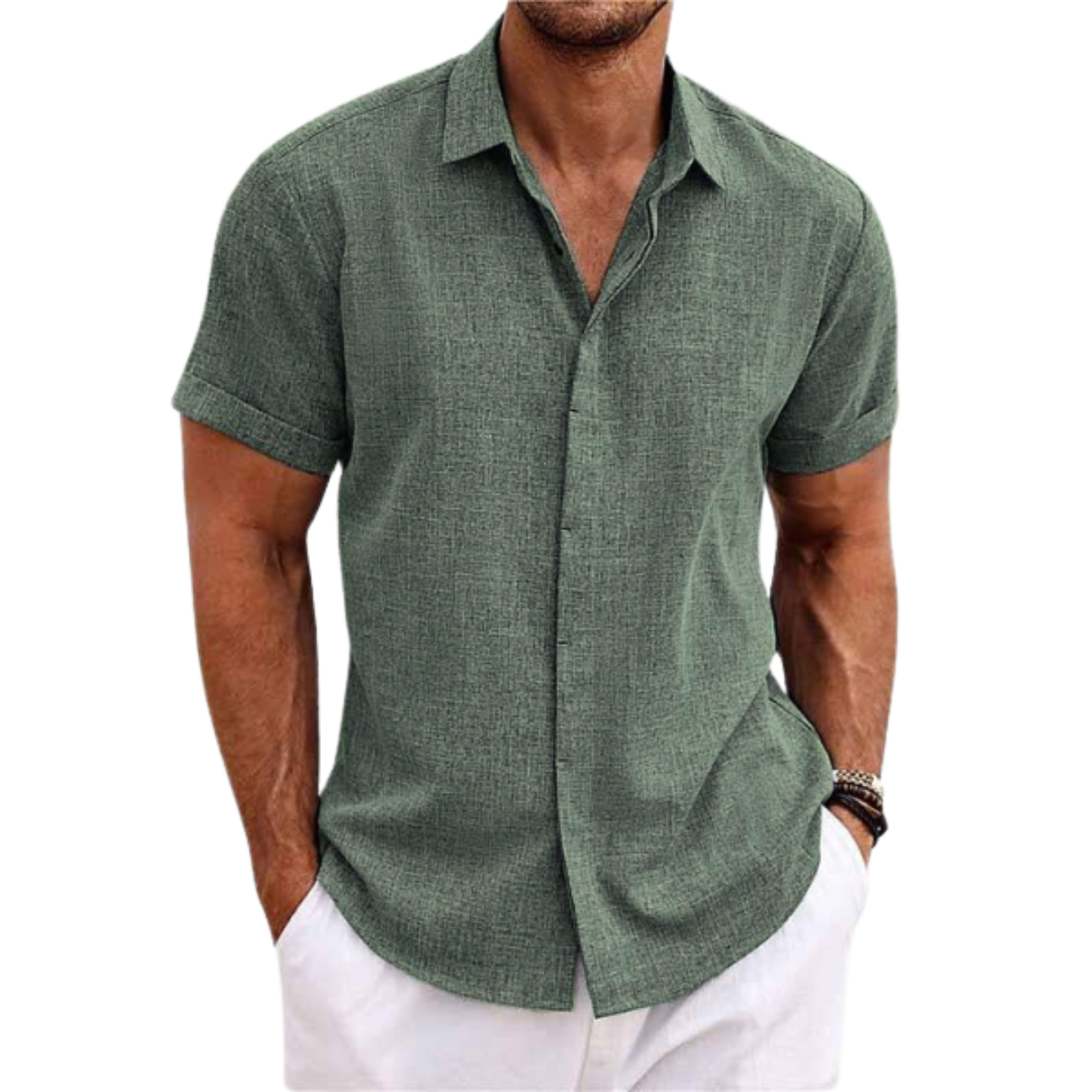 Lorel | Camisa clásica de lino